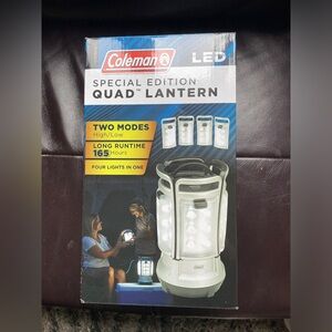 Coleman LED Special Edition Quad Lantern 360 Lumens 4 Lights In 1 280 Lumens